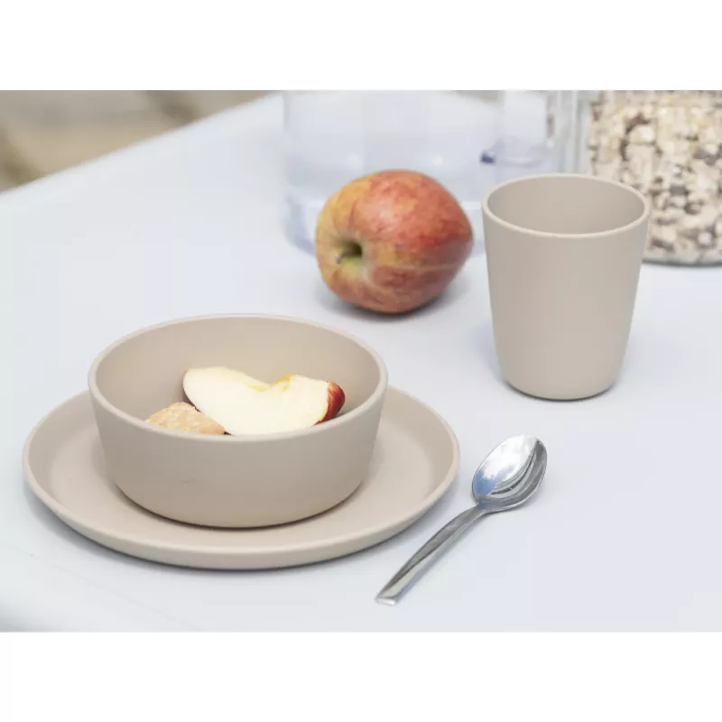 Essteller, Schüssel, Becher, Apfel, Frucht
