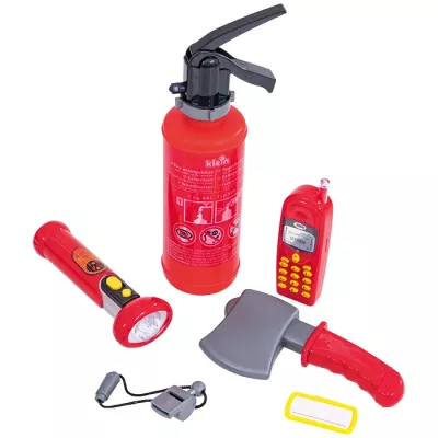 Feuerlöscher, Kinder-Feuerlöscher-Set, Brandbekämpfer, Feuerlöschgerät, Kinder-Alarmgerät