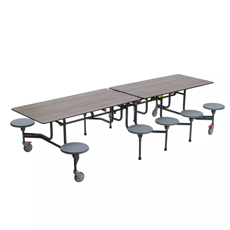 rollbarer Tisch, klappbarer Tisch, rollbare Tische, rollenstuhl, verstellbare Höhe