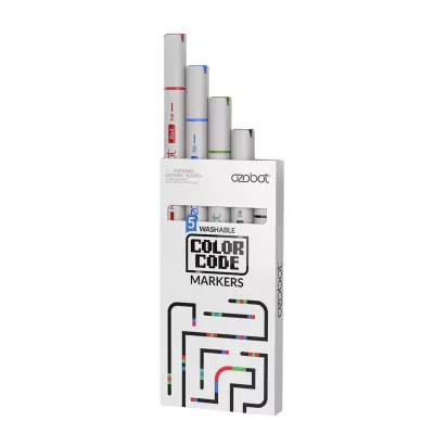 Marker-Set, Farbcode, Waschbar, Marker, Geometrisches Design