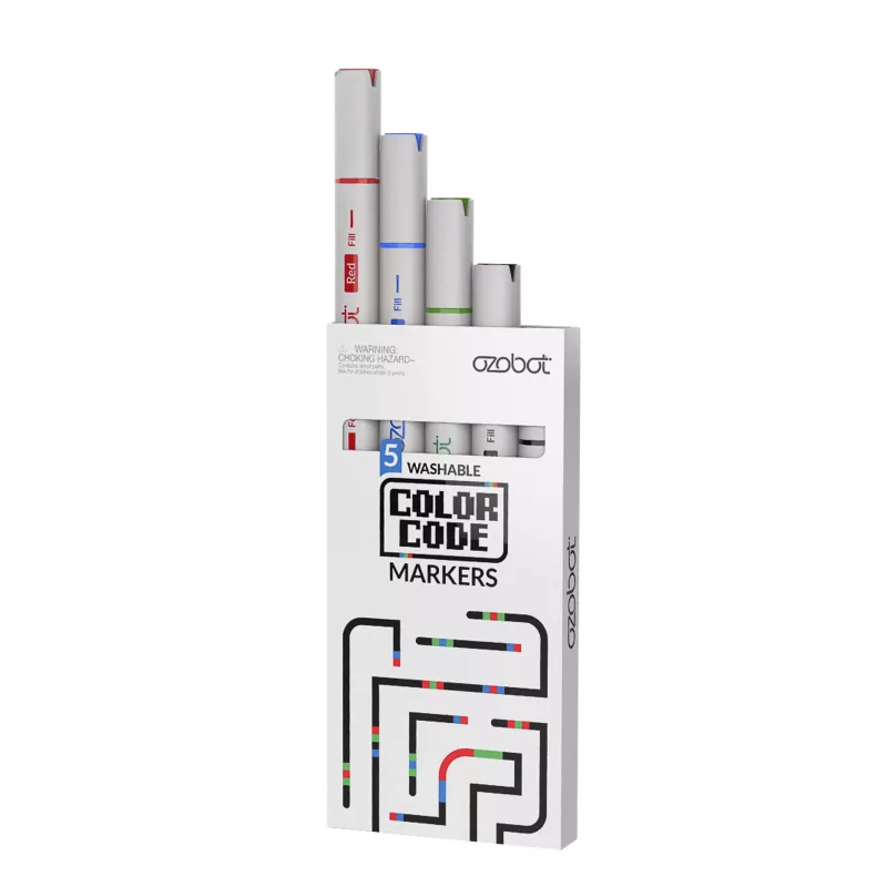 Marker-Set, Farbcode, Waschbar, Marker, Geometrisches Design