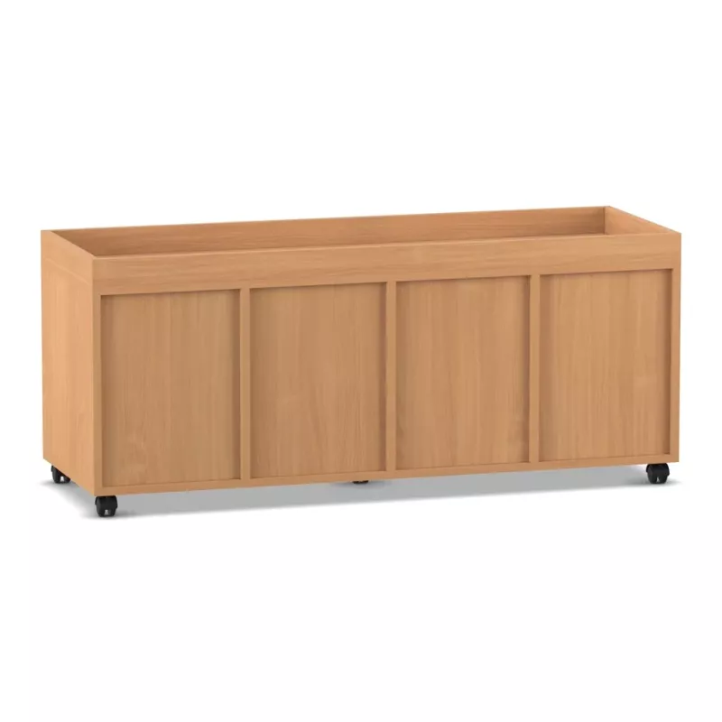 holzschrank, stauraum bank, rollhocker schrank, türen paneel, holzoberfläche