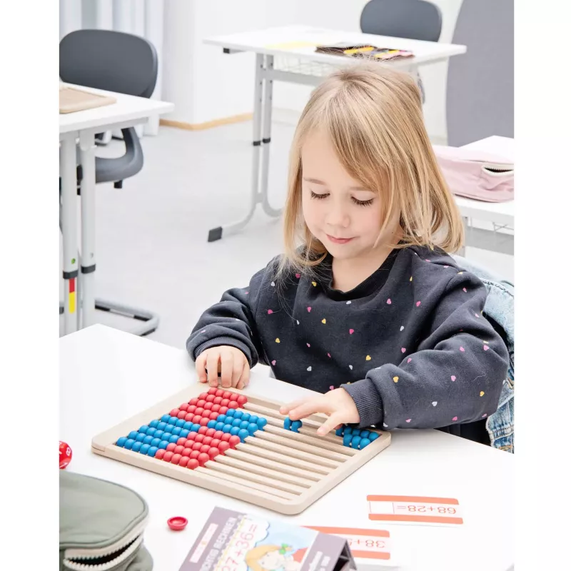 Abakus, Holzspielzeug, Bildschirmabacus, Kinderabacus, Lernspielzeug