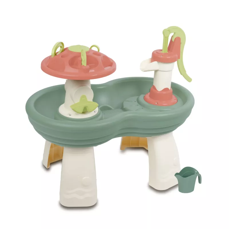 Spielzeug, Wasser-Tisch, Puppenbad, Grün, Rosa