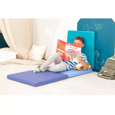 kindergarten, kinder, lesen, buch, spielmatte