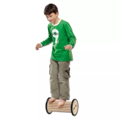 Kinder, Lauffigur, Balance, Roller, Balanceboard