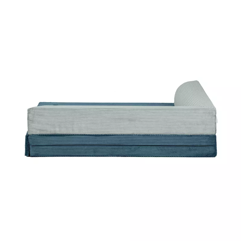 Stift, Notizblock, gefaltet, blau, gestreift