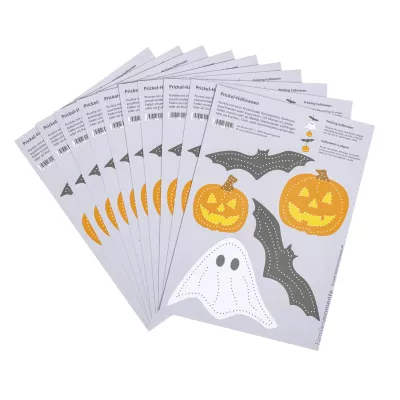Halloween, Papierkarten, DIY-Dekor, Kürbis, Geist