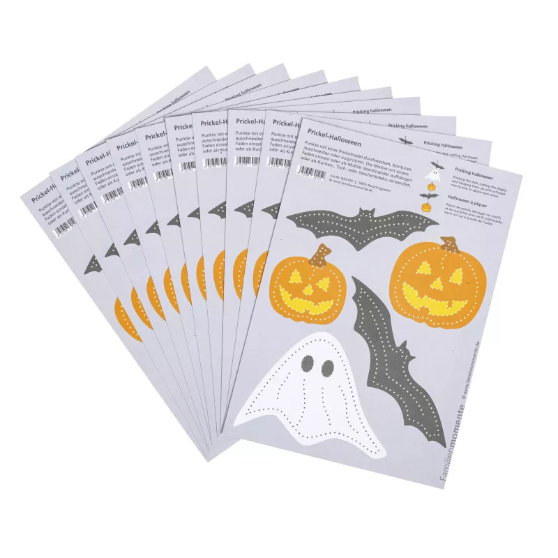 Halloween, Papierkarten, DIY-Dekor, Kürbis, Geist