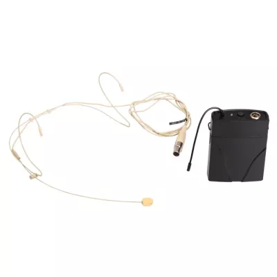 Headset, Mikrofon, Kabel, Batteriepack, Stecker