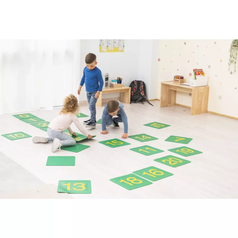 Hoppity-Tafeln, Zahlenspiele, Nummern-Plaques, Kinder-Lernspiel, Mathematik-Übung