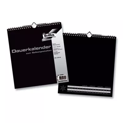 Dauerkalender, Kalender, Selbstgestalten, Monatskalender, Jahreskalender