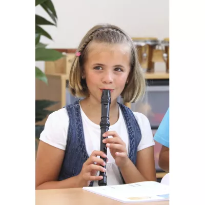 Klarinette, Schwarz, Kind, Musikinstrument, Blätter