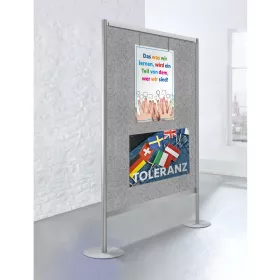 Freistehende Ausstellungswand