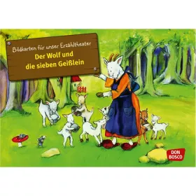 Kamishibai-Bildkarten, Der Wolf und die sieben Geißlein