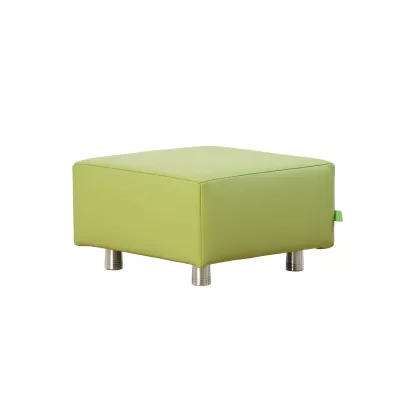 Hocker, Pouf, Ottomane, Beige?, Grün