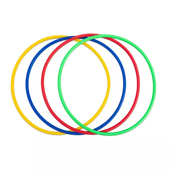 Hula-Hoop, Reifen, Fitness-Accessoire, Bunter, Plastic