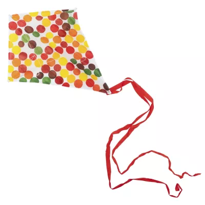 Drachenboot, Jahrmarktfarben, Kunststofftuch, Luftballon-Design, Roter Band