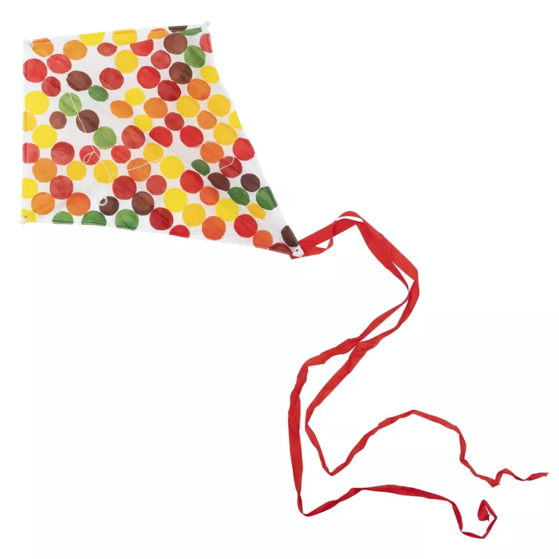 Drachenboot, Jahrmarktfarben, Kunststofftuch, Luftballon-Design, Roter Band