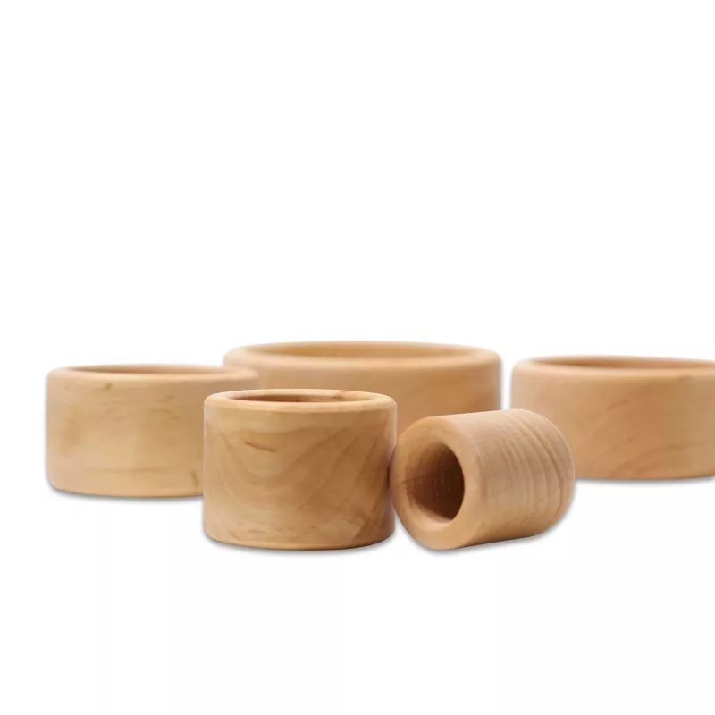 Holzringe, Holzringen, Naturholz, Holz-Accessoire, Ringe aus Holz