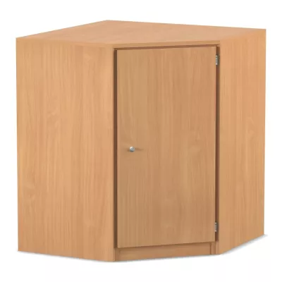 Schrank, Eckschrank, Holzoptik, Küchenschrank, Holzfassade