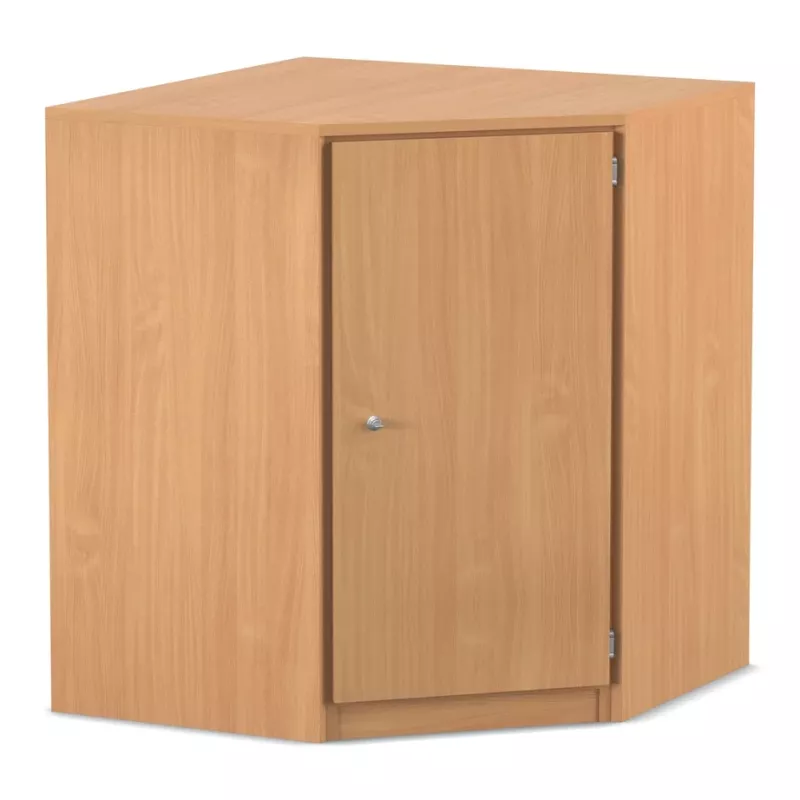Schrank, Eckschrank, Holzoptik, Küchenschrank, Holzfassade