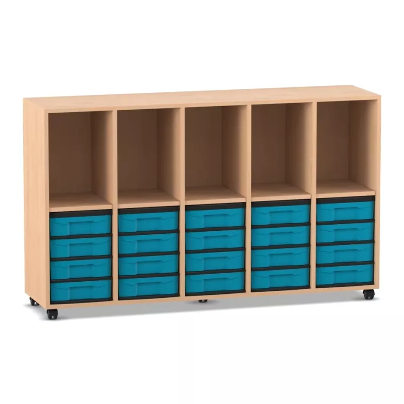 Schränkeneinheit, Aufbewahrung, Schubladen, modular, rollbar