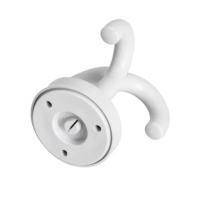 Kunststoffhaken, Trageteil, Duschkopfhalterung, Rundhalter, Haken-Adapter