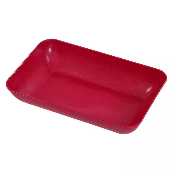 Schale, Backform, Kuchenform, Rot, Plastik
