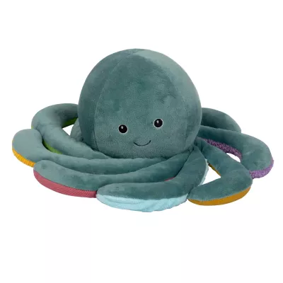Plüschkrake, weiches Spielzeug, Blau, Krake Plüsch, Kinder Geschenk