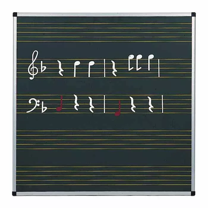 Tafel, Notenblatt, Musikunterricht, Chalkboard, Notenstunde