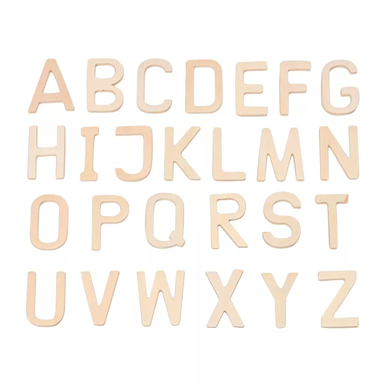 Alphabet, Buchstaben, Holz, Alphabet-Satz, A-Z