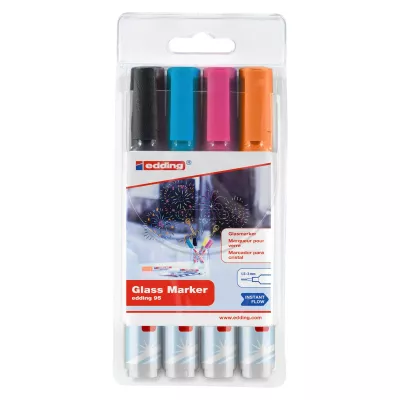 Glasmarker, Glasmarker-Set, Marker-Set, Glas-Marker, Farbstift