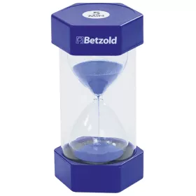 Große farbige Sanduhren 5 Minuten, Blau