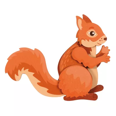 Eichhörnchen, Squirrels, Tierfigur, Rotbraun, Tier illustration