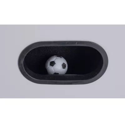 soccer ball, mini ball, ball-in-slot, toy ball, black-white pattern