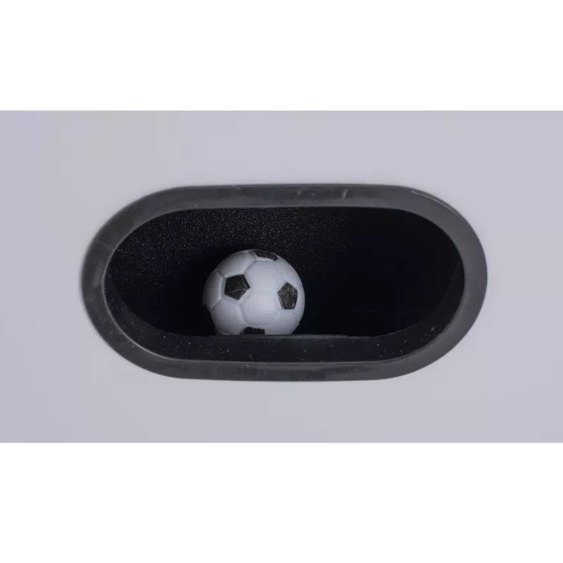 soccer ball, mini ball, ball-in-slot, toy ball, black-white pattern