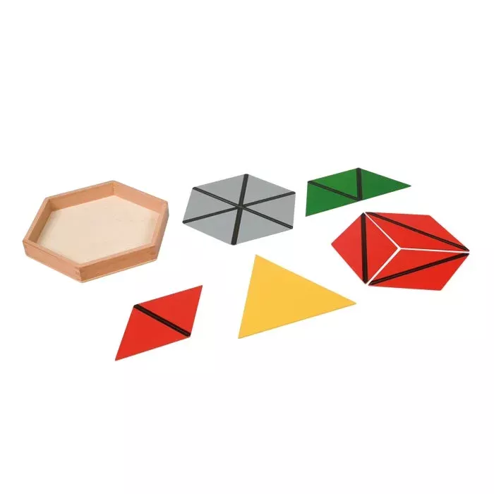puzzle, Tangram, Holztablett, farbige formen, geometrisches puzzle