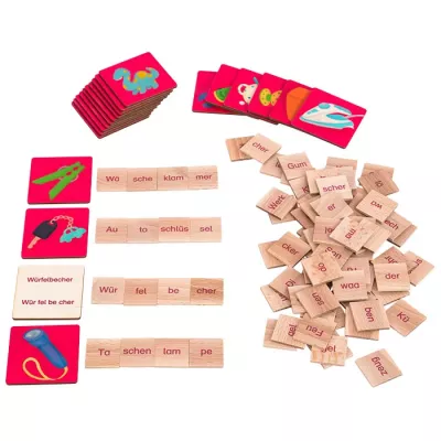 buchstabenkacheln, holzspieltile, sprachlernspiel, bildungsspiel, worteingabe