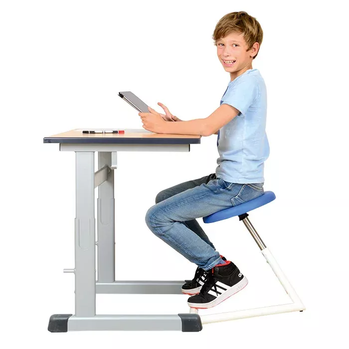Schreibtischstuhl, Schülerstuhl, Schreibtisch, Liegeposition, Tablet/Tablet-Halter
