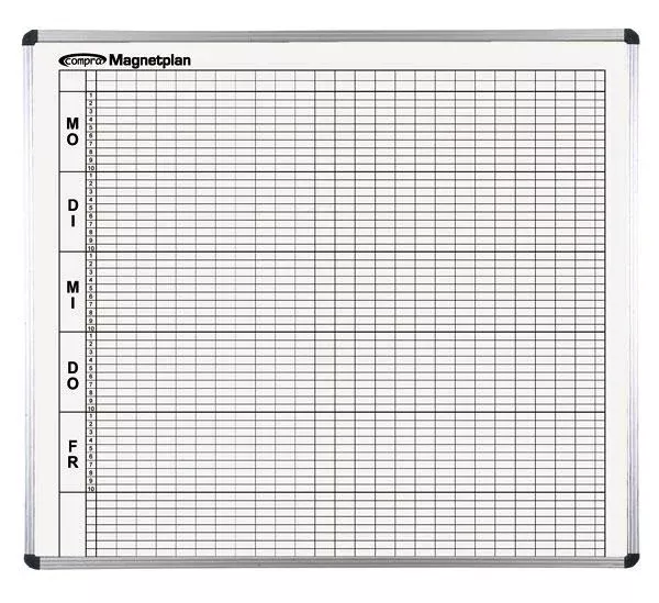 Magnetboard, Whiteboard, Grid, Dry-erase, Magnets