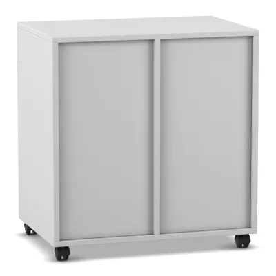 Schrank, Schiebetüren, Rollbehälter, Küchenschrank, Rollwagen