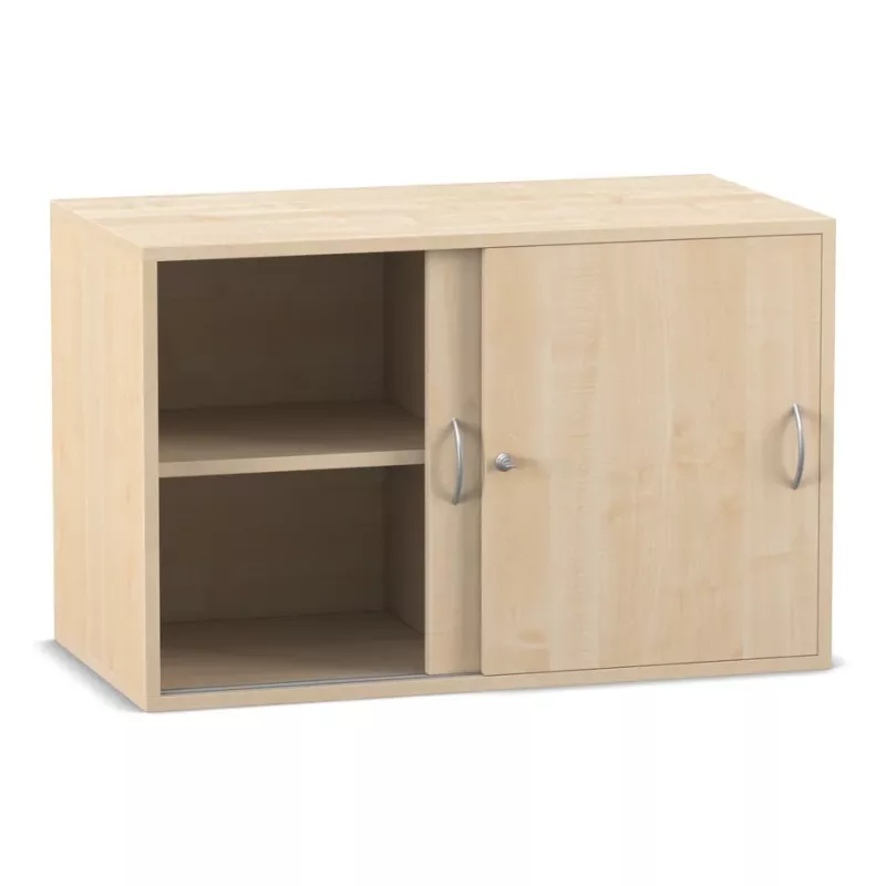 Sideboard, Schrank, Zweitürig, Holz, zwei Regale