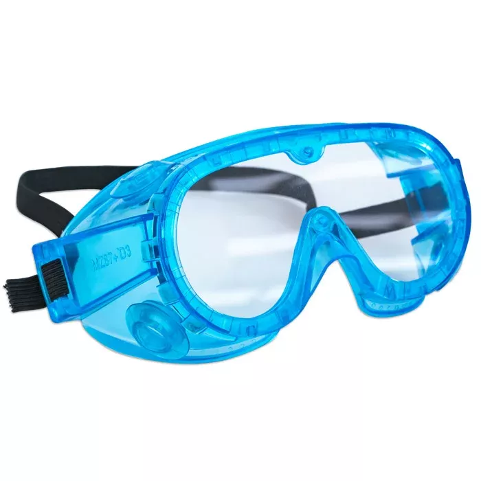 Schwimmbrille, Tauchbrille, Schnorchelbrille, Blau, Gummi/Plastik