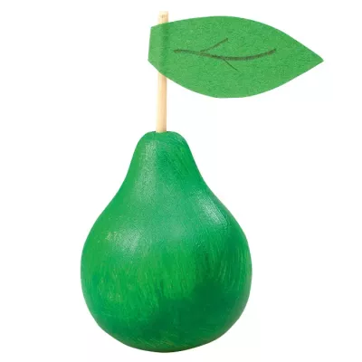 Frucht, Grün, Birne, Holzstab, Blatt
