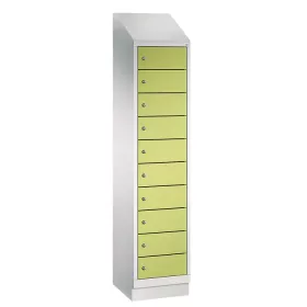 Laptopschrank Evolo mit Schrägdach und 10 Fächern