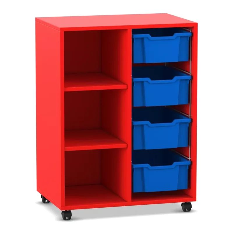 Lagerregal, Rollkiste, Befestigte Rollen, Schubladenbox, Werkstattorganisation