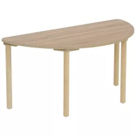 Tisch halbrund, 120 x 60 cm, Höhe 40 cm