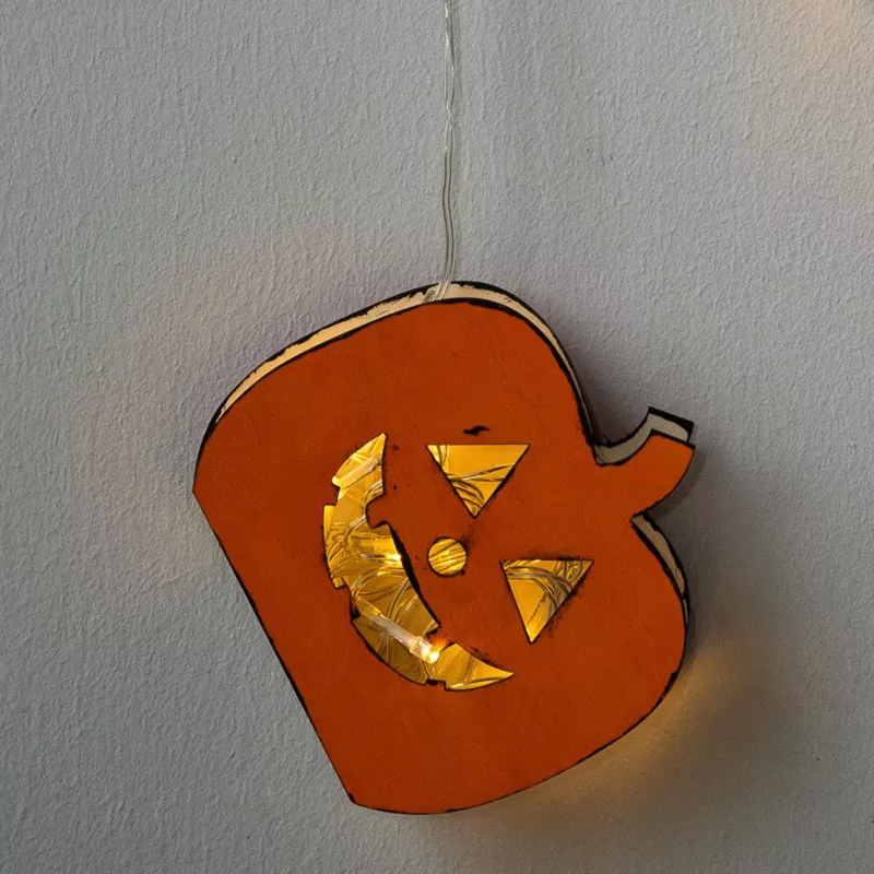 hängender schmuck, kleeblatt?
