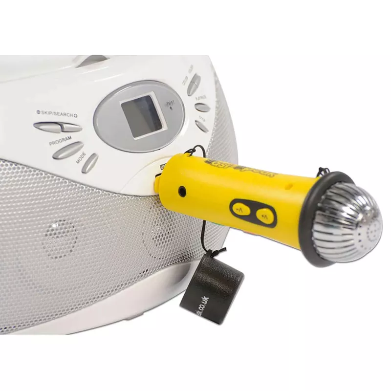 Radiogerät, tragbares Stereo, Lautsprecher, tragbare Taschenlampe, Anschlussgerät